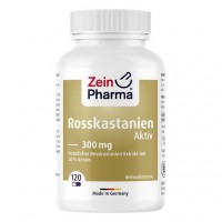 Пищевая добавка с экстрактом конского каштана ROSSKASTANIEN AKTIV 300 mg Kapseln 120 шт Zein Pharma
